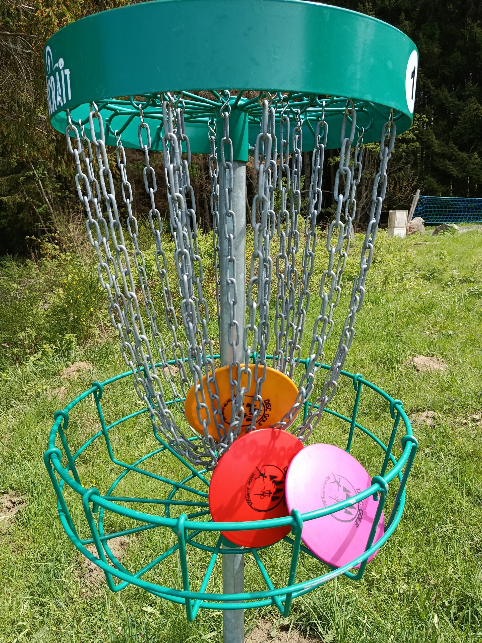 Disc Golf panier